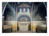 Interior of Mausoleum of Galla Placidia Giclee Print