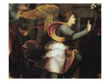 Annunciation (Angel Detail 1) reproduction procédé giclée par Mariotto Albertinelli