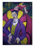 Banker and His Wife Giclee-trykk av Gina Bernardini