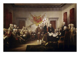 Signing of the Declaration of Independence Giclée-Druck von John Trumbull