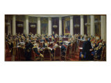 The Sitting of the Supreme Council Reproduction procédé giclée par Ilya Efimovich Repin