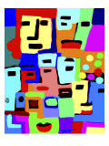 Family Reunion Giclee Print by Diana Ong