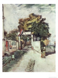 Entrance to the Moulin de la Galette Giclee Print by Vincent van Gogh