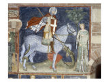 St. George Liberates the Princess reproduction procédé giclée par Altichiero 