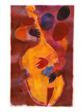 Double Bass, Triple Head Giclee Print by Gil Mayers