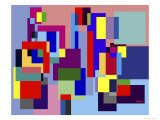 Geometric Compostion Giclee Print by Diana Ong