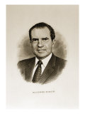 Richard M Nixon Giclee Print Richard M Nixon Giclee Print