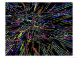Crystallized Abstraction (Night) Giclee Print by Diana Ong Crystallized Abstraction (Night) Giclee Print by Diana Ong