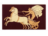 Chariot Race (Vase) Reproduction procédé giclée