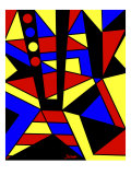 Abstract #13 Giclée-tryk af Diana Ong Abstract #13 Giclée-tryk af Diana Ong