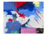 Abstract, Red, Blue Lámina giclée por Patricia Brown Abstract, Red, Blue Lámina giclée por Patricia Brown