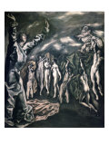 The Vision of Saint John reproduction procédé giclée par El Greco 