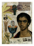 Postcard from Cairo Giclee Print by Gerry Charm