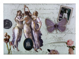 The Three Graces I Giclee Print by Gerry Charm