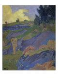 Breton Eve (Melancholy) Giclee Print by Paul Serusier