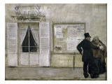 Guests Awaiting a Wedding Lámina giclée por Jean Francois Raffaelli