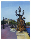 Le Pont Alexandre III Giclee Print by Isy Ochoa Le Pont Alexandre III Giclee Print by Isy Ochoa