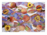 Arabesque Peaches Giclee Print by Helene Baker Arabesque Peaches Giclee Print by Helene Baker