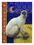 Siamese Cat, Series I Reproduction procédé giclée par Isy Ochoa