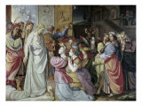 Five Wise and Five Foolish Virgins Giclee Print by Peter Von Cornelius