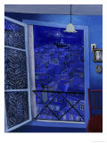 View on Montmartre (Vue Sur Montmartre) Reproduction procédé giclée par Isy Ochoa