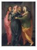The Visitation Lámina giclée por Jacopo da Carucci Pontormo