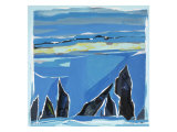 Blue Shore Giclee Print by MacEwan 