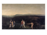 Afterthought of Earth Lámina giclée por Arthur Bowen Davies Afterthought of Earth Lámina giclée por Arthur Bowen Davies