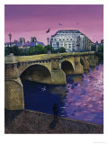 Le Pont-Neuf Reproduction procédé giclée par Isy Ochoa