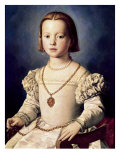 The Illegitimate Daughter of Cosimo I de Bia reproduction procédé giclée par Agnolo Bronzino