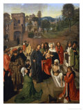 The Raising of Lazarus reproduction procédé giclée par Geertgen tot Sint Jans 