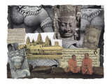Civilizations Series: Angkor Wat Giclee Print by Gerry Charm