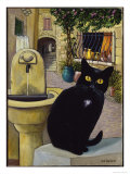 European Cat at St. Paul De Vence, France Lámina giclée por Isy Ochoa European Cat at St. Paul De Vence, France Lámina giclée por Isy Ochoa