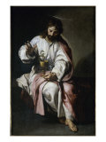 St. John the Evangelist with the Poisoned Cup Lámina giclée por Alonso Cano