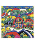 Orchard Around the Great Wall Lámina giclée por Chen Jia Qi Orchard Around the Great Wall Lámina giclée por Chen Jia Qi