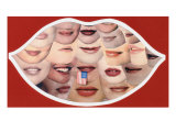 Great American Lips Giclee Print by Gerry Charm