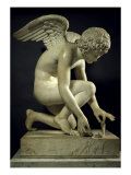 Amour Attrapant un Papillon Giclee Print by Antoine Denis Chaudet