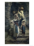 The Women of Cervaria Giclee Print by Ernest Antoine Hebert