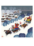 The White Snow World Giclee Print by Chen Lian Xing