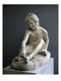 The Fisher Child reproduction procédé giclée par Francois Rude