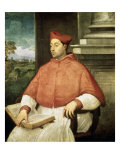 Portrait of Cardinal a Pallavicini Giclée-tryk af Sebastiano del Piombo Portrait of Cardinal a Pallavicini Giclée-tryk af Sebastiano del Piombo
