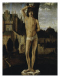 Saint Sébastien reproduction procédé giclée par Antonello da Messina 