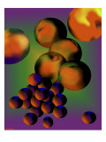 It's Peachy Giclee Print by Charlie Chann