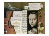 Homage to Js Bach Giclee Print by Gerry Charm