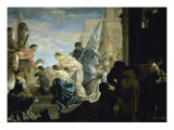 The Meeting of Antony and Cleopatra Giclee-trykk av Sebastien Bourdon