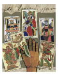 Fate Plays a Hand reproduction procédé giclée par Gerry Charm