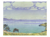 Leman Lake Seen from Chexbre Giclee Print by Ferdinand Hodler