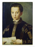 Portrait of Francesco I De'Medici Giclée-Druck von Agnolo Bronzino