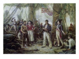 We Have Met the Enemy and They Are Ours, 1813 Giclee Print by Jean Leon Gerome Ferris