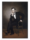 Abraham Lincoln Reproduction procédé giclée par George Peter Alexander Healy
